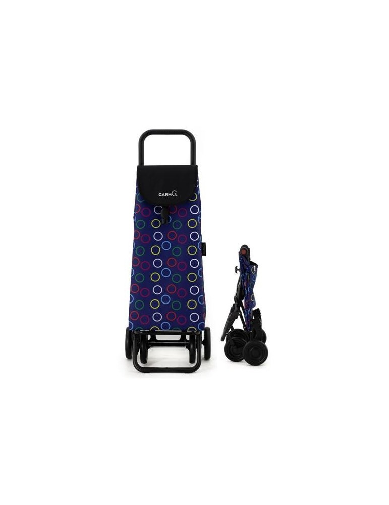 CARRO COMPRA G4P POP ESTAMPADO 55L. PLEGABLE