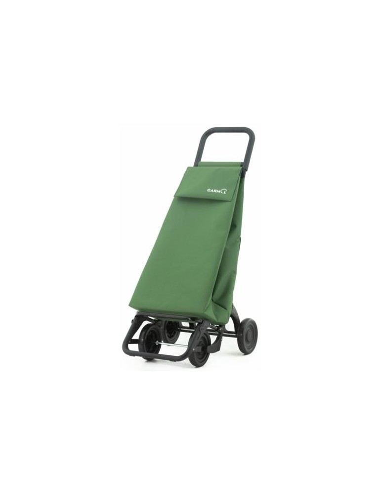 CARRO COMPRA 4 RUEDAS 54L VERDE OLIVA C-4