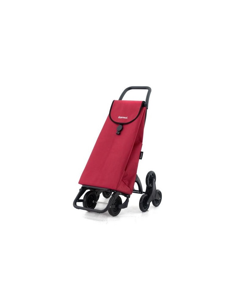 CARRO COMPRA ESCALERAS TRAVEL ROJO 55L G53X3