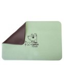 ALFOMBRILLA COMEDEROS 60X40CM PETS CLUB VERDE