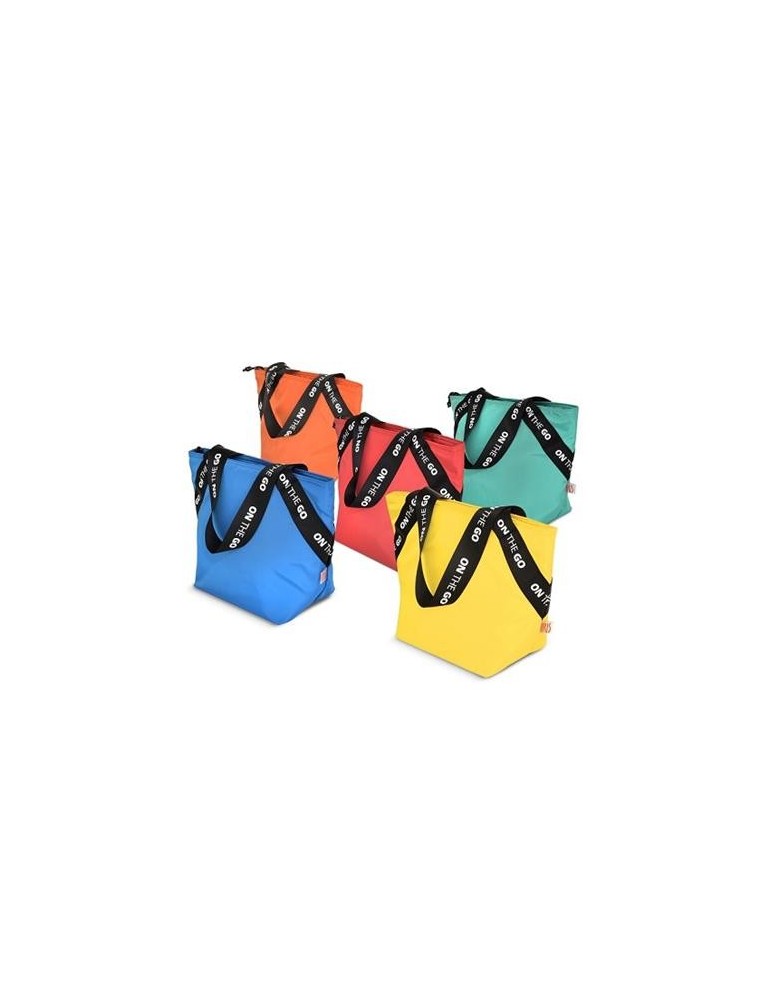 BOLSA PORTALIMENTOS C/ ASAS SURTIDA 5 COLORES