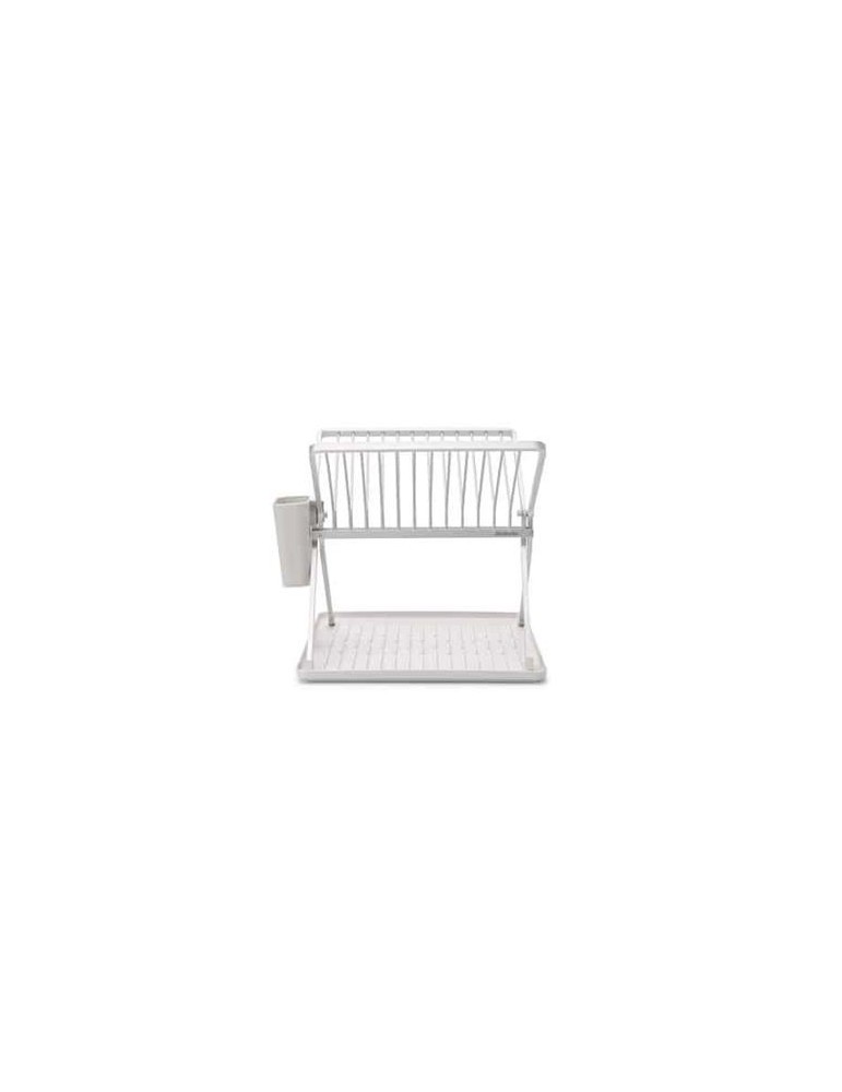 ESCURREPLATOS PLEGABLE BLANCO CAPACIDAD 13 PLATOS