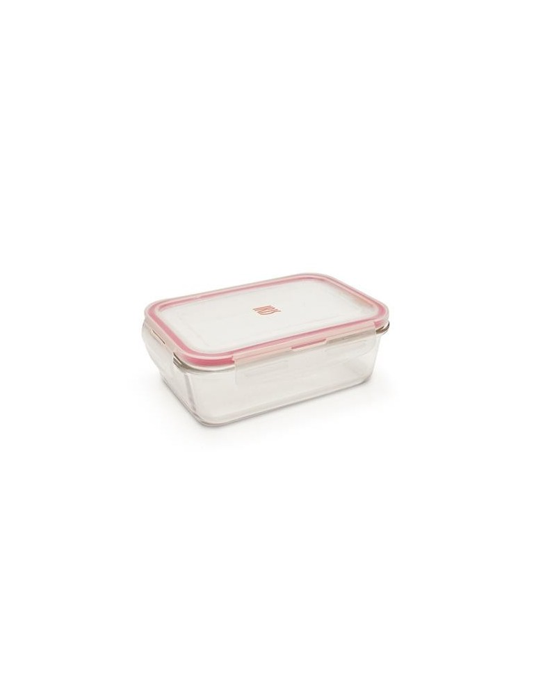 CONTENEDOR RECT.VIDRIO 840 ML. 8602-V