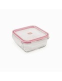 CONTENEDOR CUADRADO VIDRIO 340 ML. 8604-V