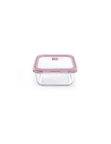 CONTENEDOR CUADRADO VIDRIO 570 ML. 8605-V