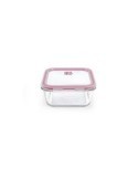 CONTENEDOR CUADRADO VIDRIO 570 ML. 8605-V