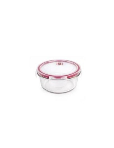 CONTENEDOR REDONDO VIDRIO 570 ML. 8608-V