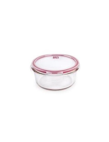 CONTENEDOR REDONDO VIDRIO 840 ML. 8609-V