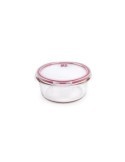 CONTENEDOR REDONDO VIDRIO 840 ML. 8609-V