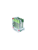 PINZA CON PUNTA DE SILICONA 23CM SURTIDO 695623