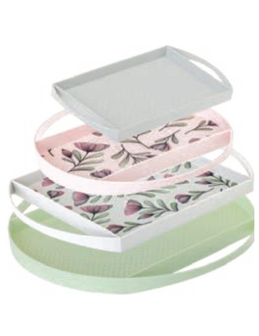 SET BANDEJAS FLAP BAMBOO (4UD) 12321