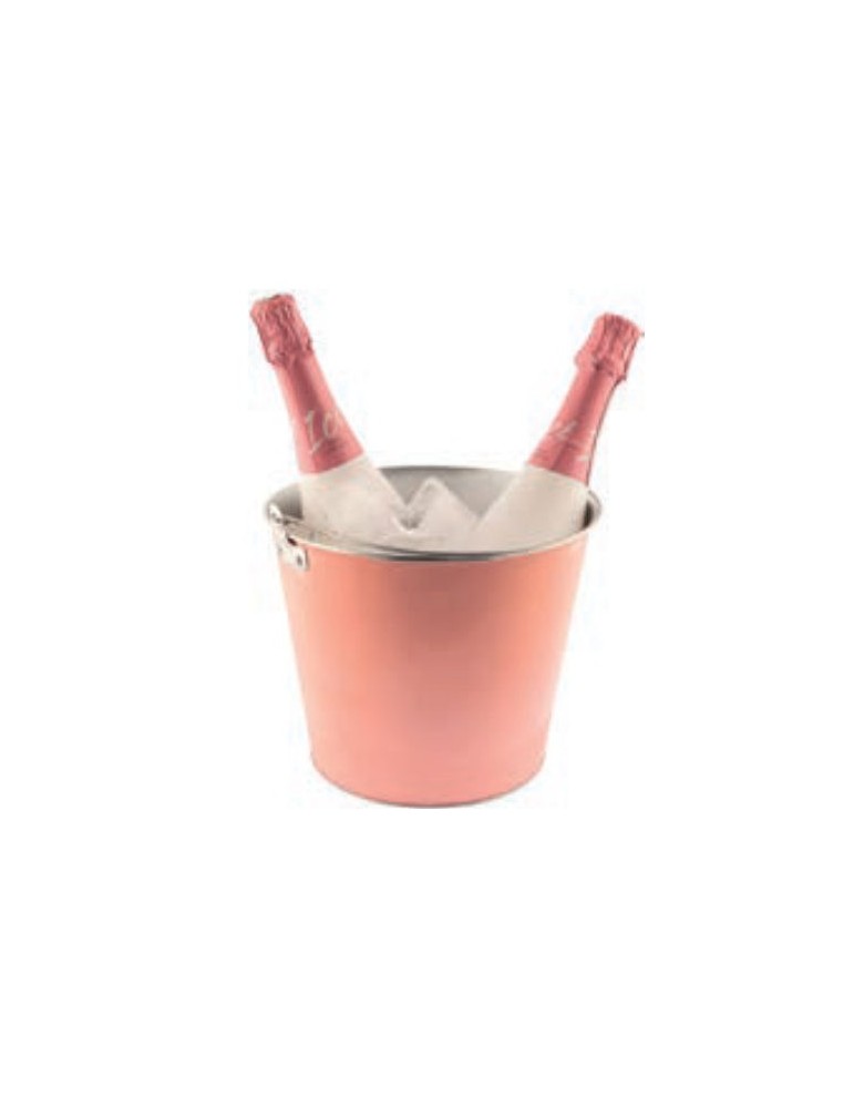 CUBITERA METALIZADA CON ASA ROSA 5L KOALA