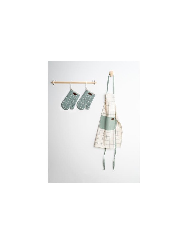 SET3 PCS DELANTAL Y 2 MANOPLAS REC OKAPI