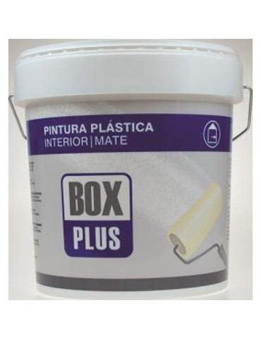 PINTURA PLASTICA INT. BOX PLUS BLANCO MATE 12KG.