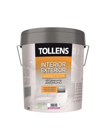 PINTURA PLASTICA INTERIOR EXTERIOR BLANCO 15L