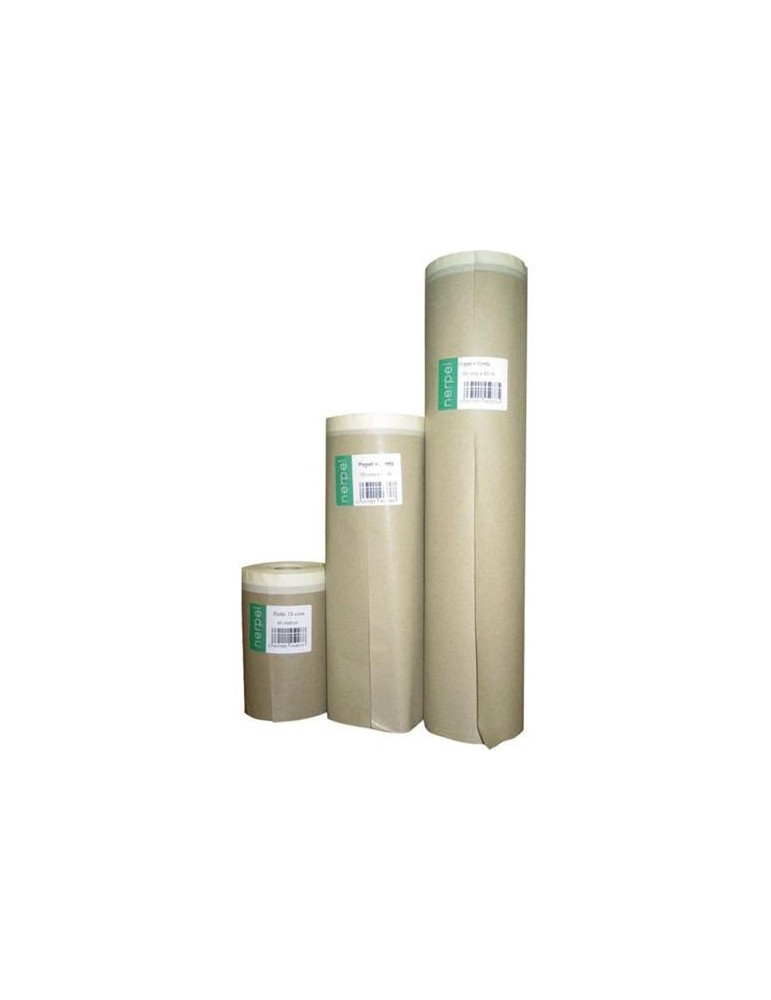 PAPEL PINTOR CON CINTA PLUS 30CMX20M 0002530