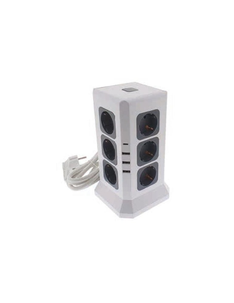 BASE TORRE 12 TOMAS Y 3 USB + 1 TIPO C 76800