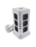 BASE TORRE 12 TOMAS Y 3 USB + 1 TIPO C 76800