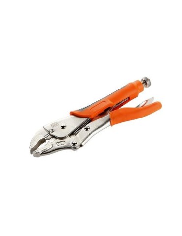 TENAZA GRIP CURVA C/ CORTE 175MM NARANJA 170562
