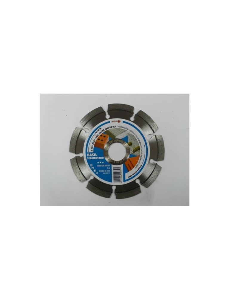 DISCO DIAMANTE BASIL SEGMENTADO 115 WBSE115