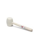 MAZA GOMA BLANCA CARA PLANA ESFERICA 500GR. 66906