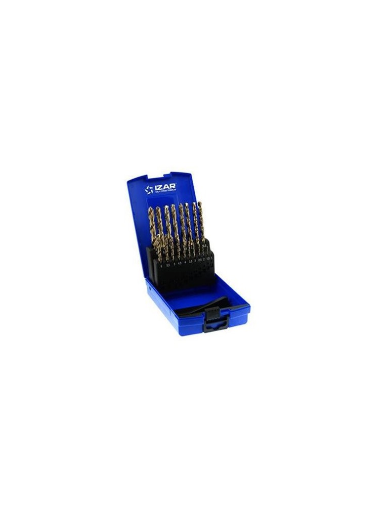 BROCAS HSSCO ESTUCHE METAL 19 UNIDADES 1466
