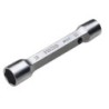 LLAVE TUBULAR EXAGONAL DOS BOCAS CROMO 12-13
