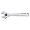 LLAVE AJUSTABLE MOLETA CENTRAL CROMADA 8"
