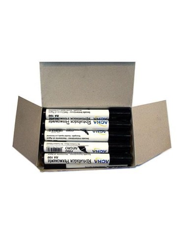 ROTULADOR PERMANENTE FINO (CAJA DE 10) NEGRO 45230