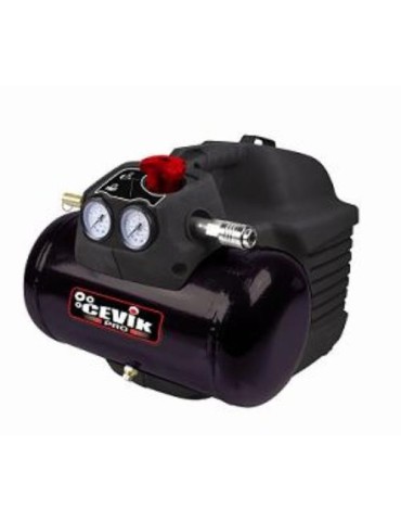 COMPRESOR 1,5HP SIN ACEITE 6L.8BAR.160L.CA-PRO7N