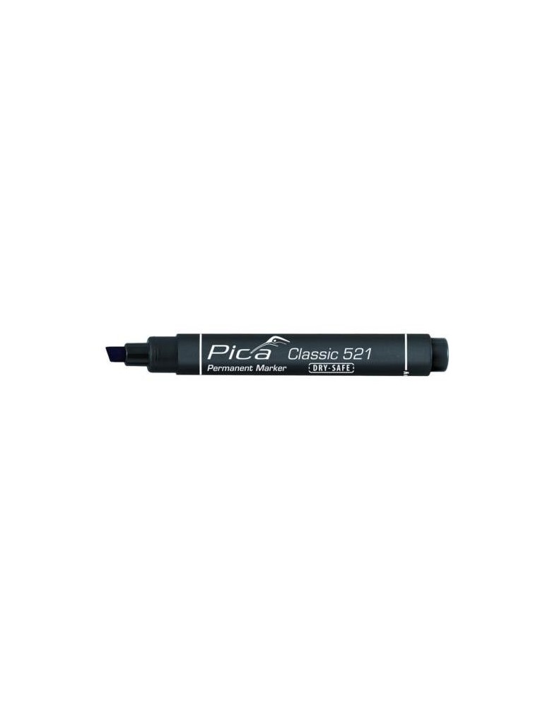 MARCADOR PERMANENTE PICA TIPO PINCEL NEGRO