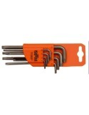 JUEGO 8 LLAVES TORX LARGA ACODADA A1401