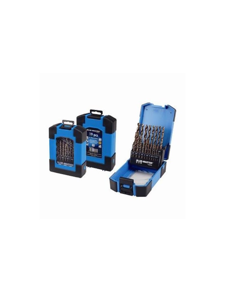 EST.AZUL 19PZS HSS-CO DIN338 1-10X0,5MM.PC6010
