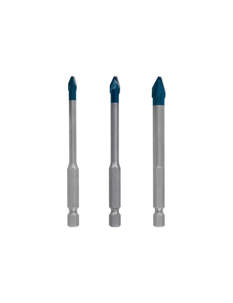 JUEGO BROCAS PORCELANICO EXPERT HEX-9 3 UNIDADES