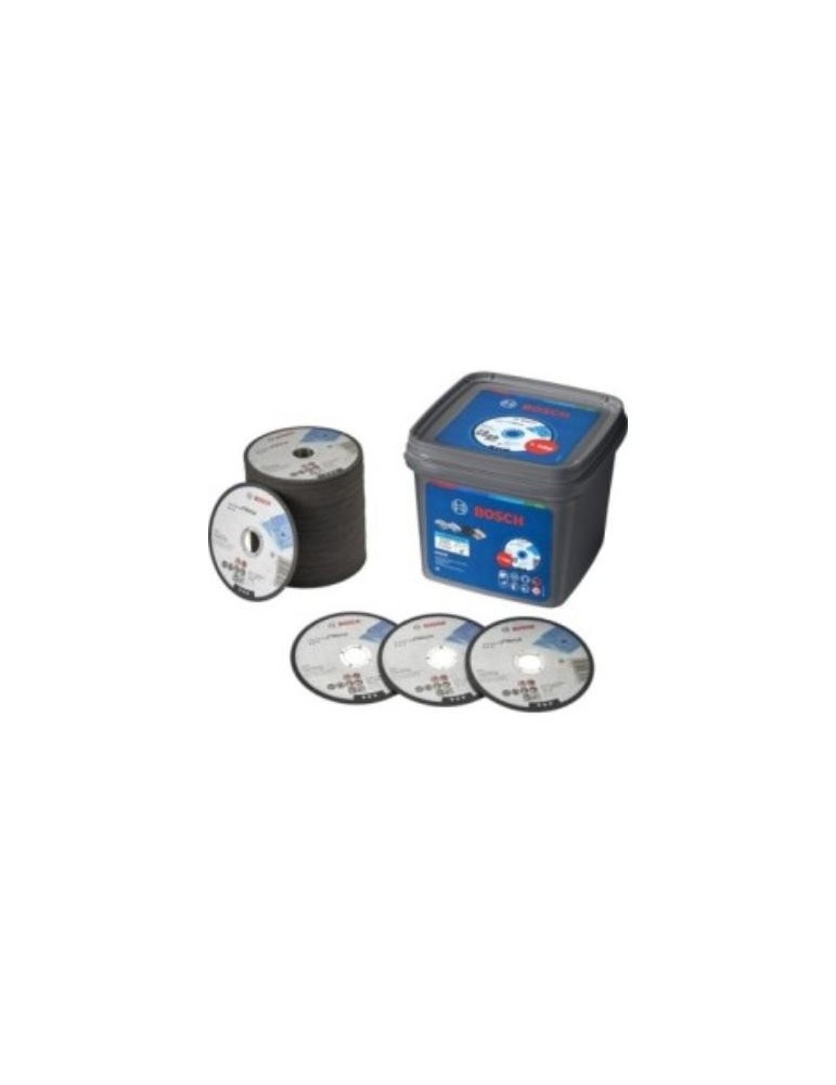 100 DISCOS DE CORTE STANDARD METAL 125MM