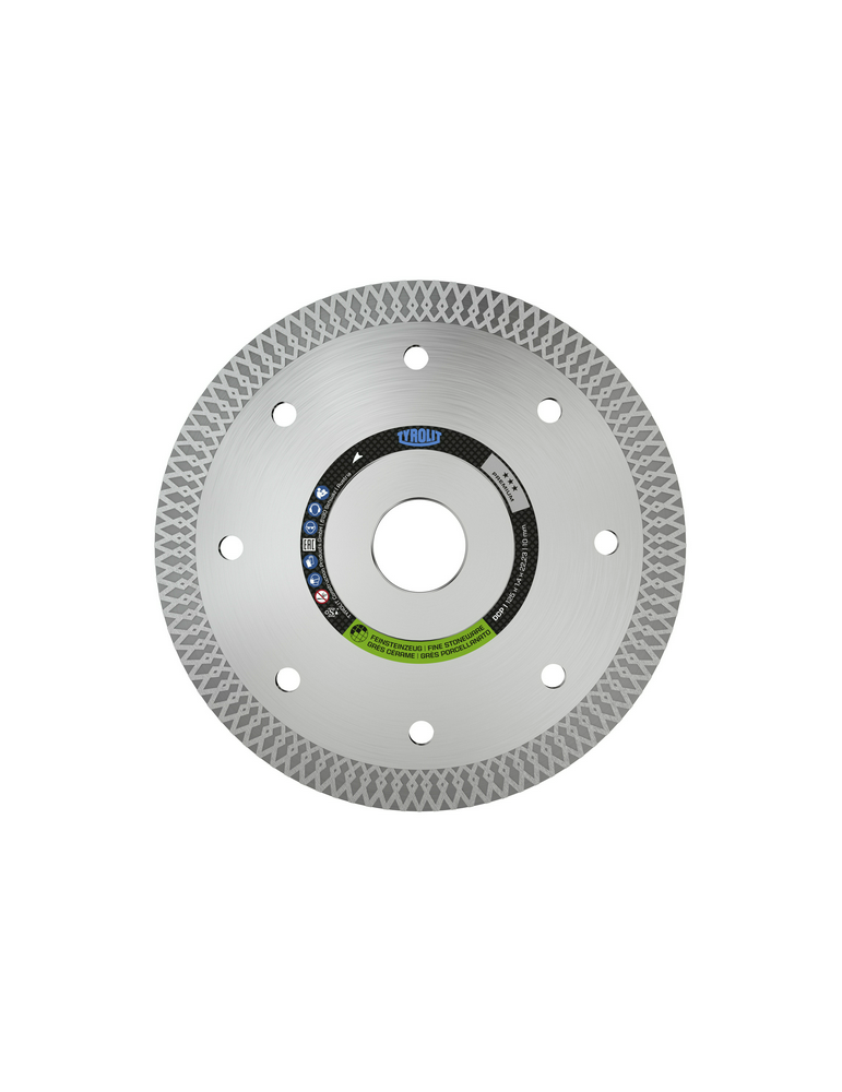 DISCO PORCELANICO 1A1R 125X1,4X22,23 DCPP1