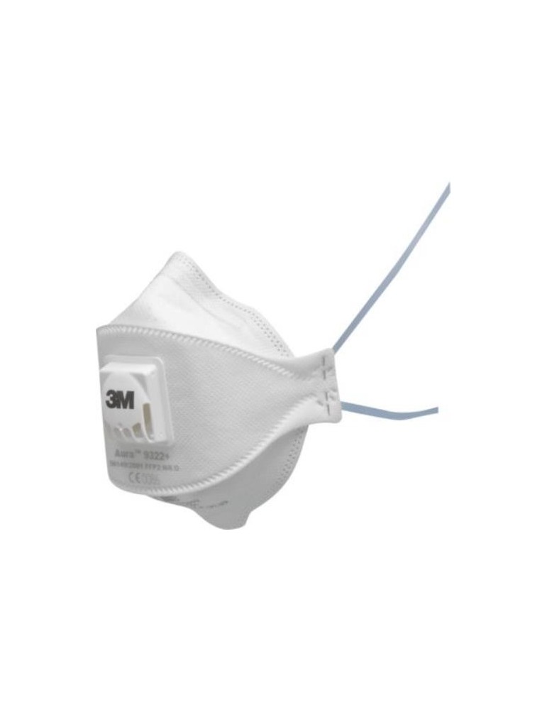 MASCARILLA PARTICULAS FFP2 CON VALVULA 9322+BLK