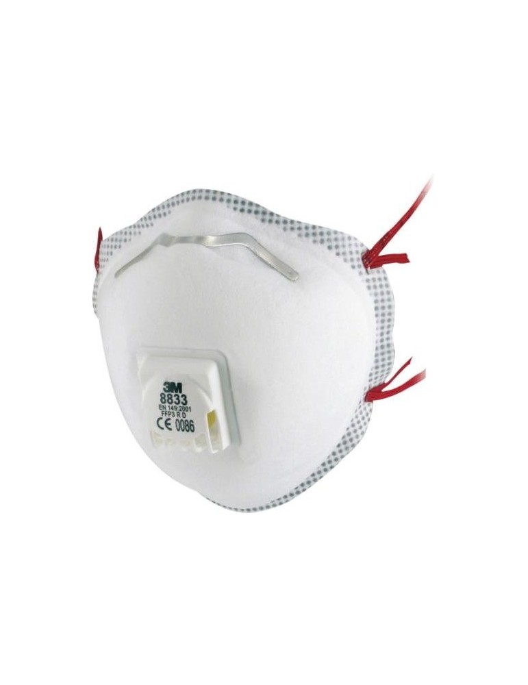 MASCARILLA DESECHABLE FFP3 CON VALVULA (CAJA-10)