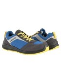 ZAPATO SEG. S1P FLEX AZUL-AMARILLO T-45