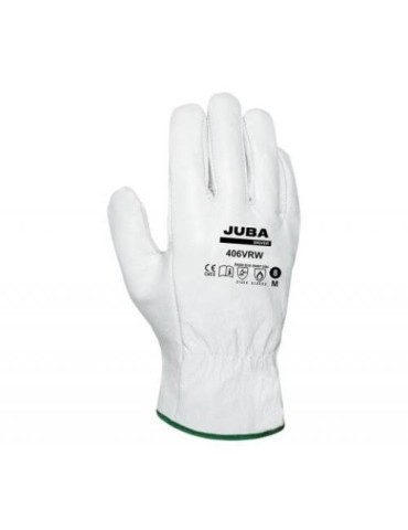 GUANTE FLOR VACUNO GRIS TALLA 8 B406VRW PAR