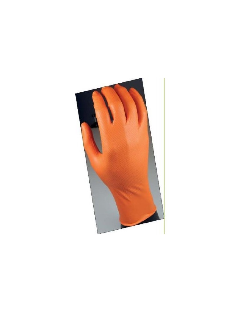 GUANTE DESECHABLE NITRILO GRIPPAZ 580 OR XL