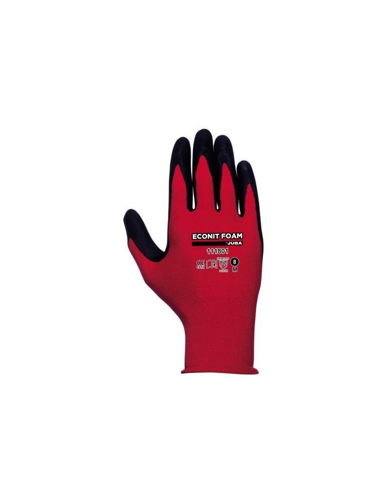 GUANTE ECONIT FOAM NYLON+NITRILO H111801/08