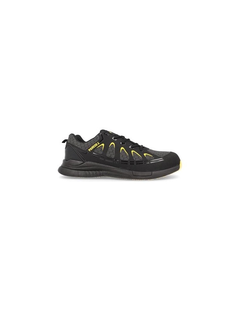 ZAPATILLA SEG. EXCALIBUR NEGRO-AMARILLO T-36