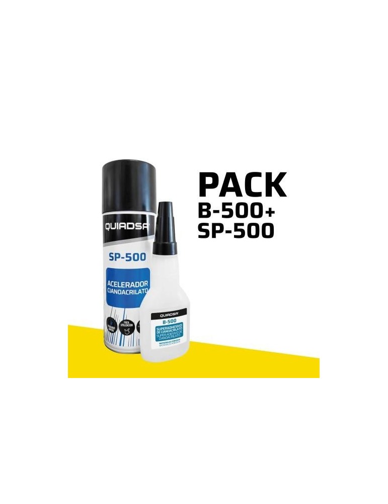 ADHESIVO CIANOCRILATO PACK CIANO B-500 + SP-500