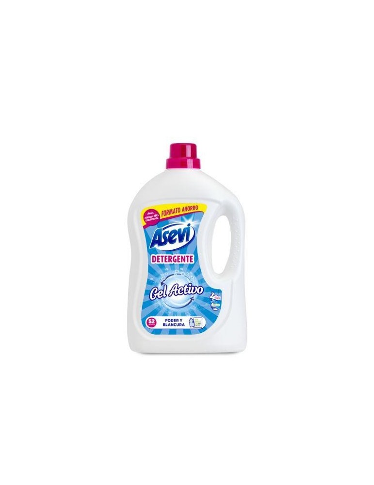 DETERGENTE LIQ. GEL ACTIVO F.A. 56 LAVADOS 3120ML.
