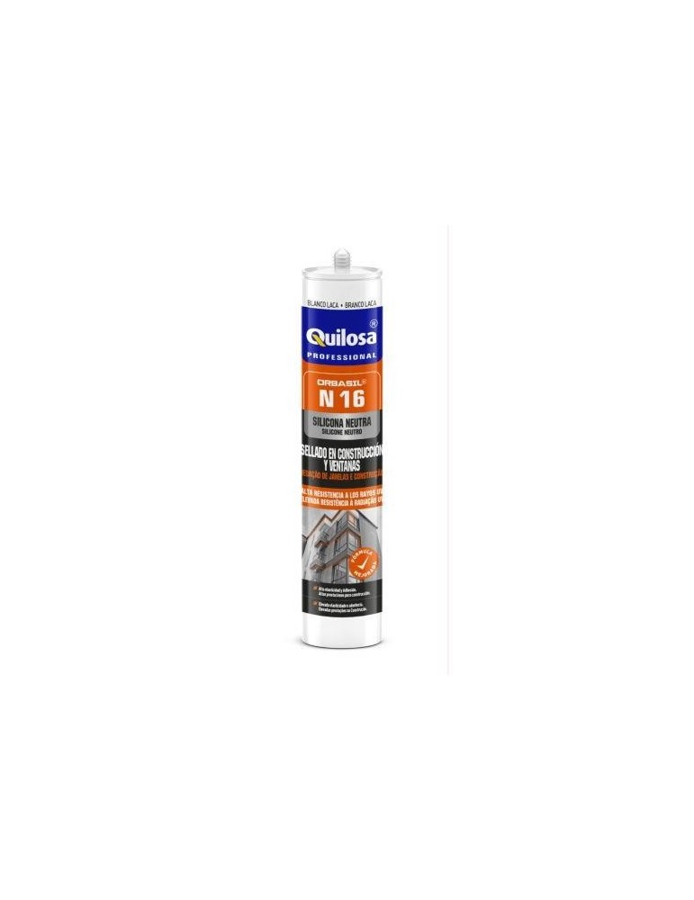 SILICONA ORBASIL N16 NEUTRA 300 ML. BLANCAS