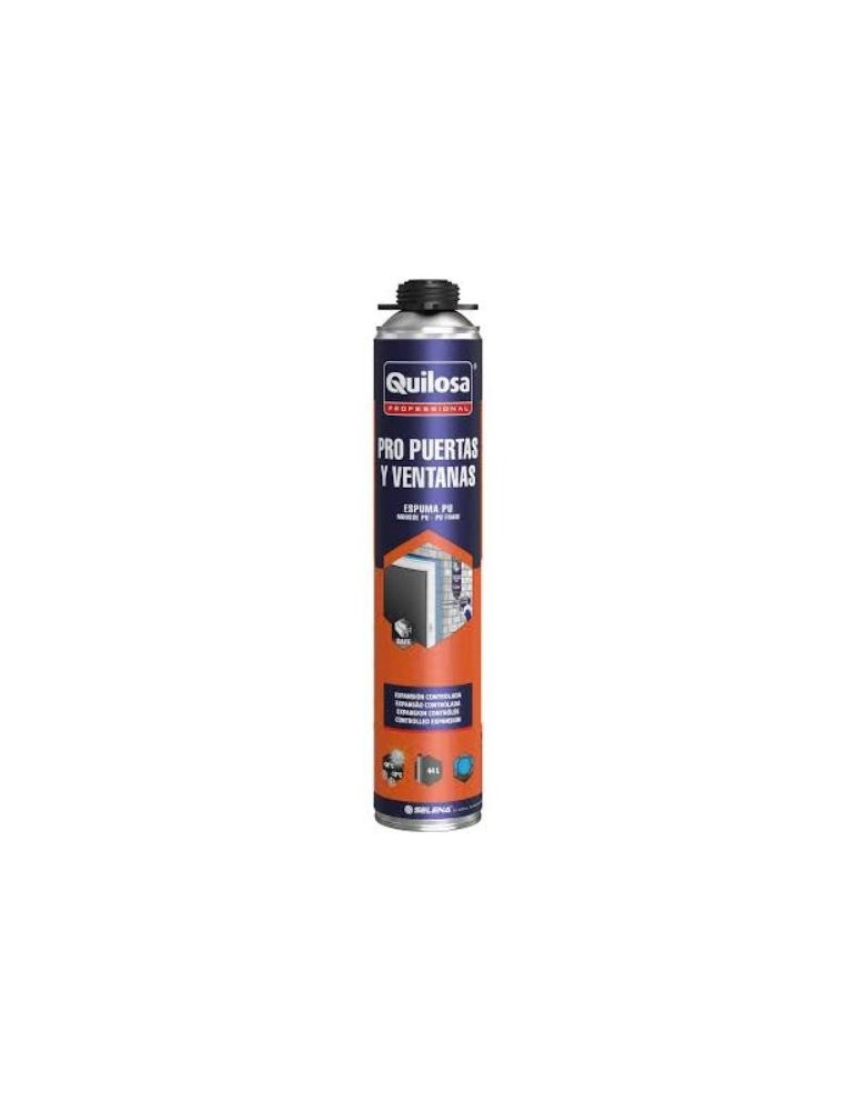 ESPUMA PUERTAS  VENTANAS PRO PU PISTOLA AZUL 750ML