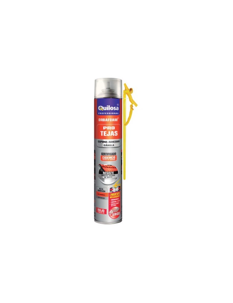 ESPUMA ORBAFOAM FIJACION TEJAS GRIS CANULA 650ML.