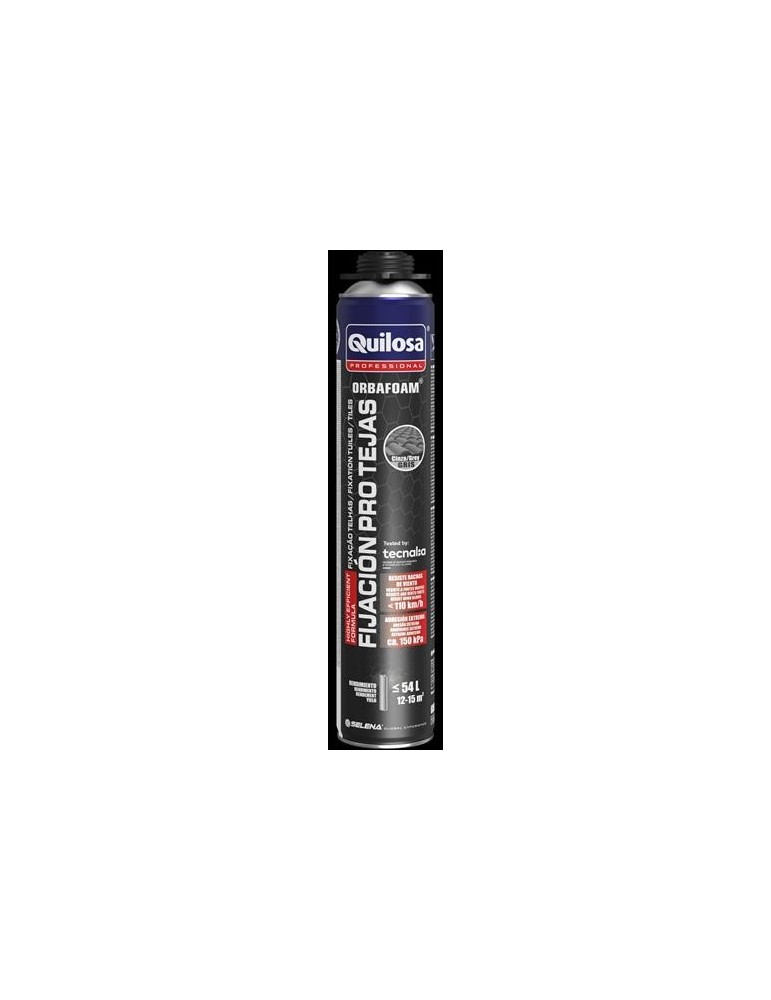 ESPUMA ORBAFOAM FIJACION TEJAS ROJO PISTOLA 650ML.