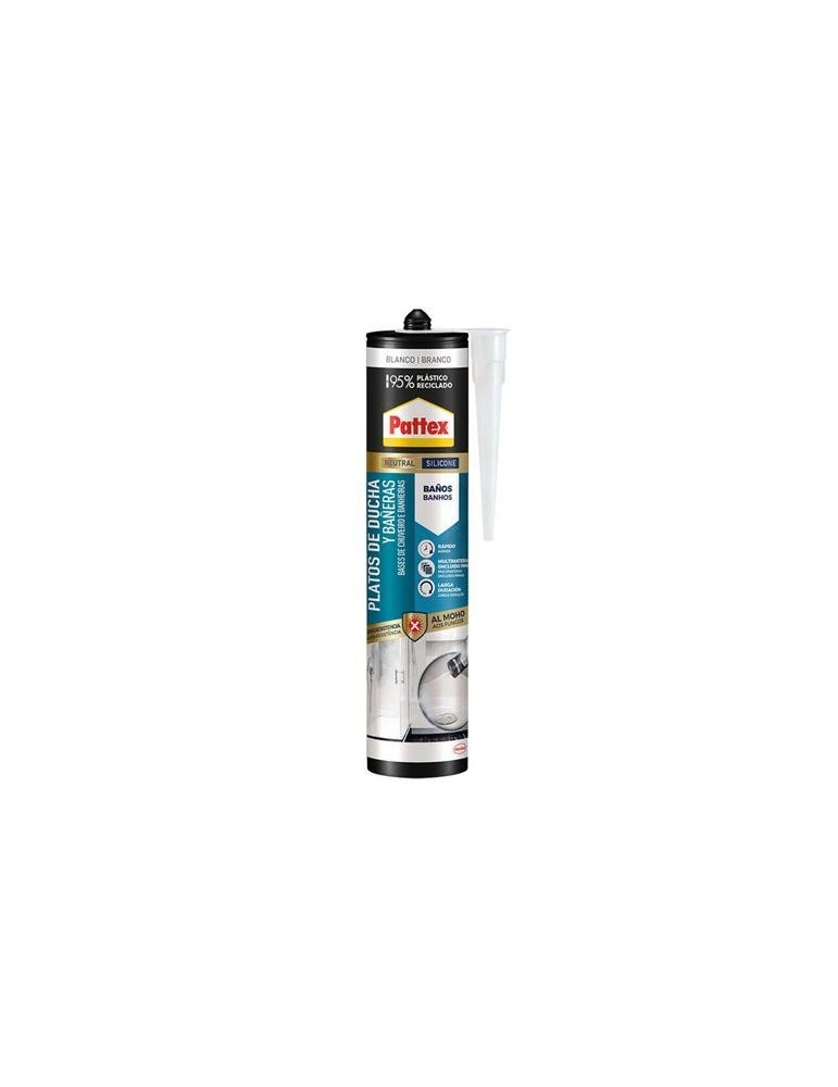 SILICONA PLATO DUCHA Y BAÑERA TRANSP 280ML